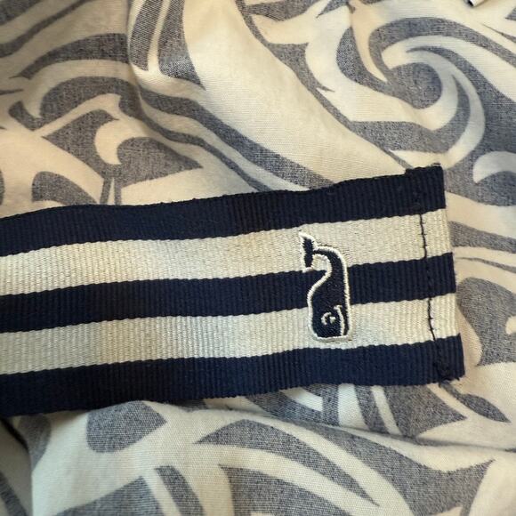 Vineyard Vines x Target medium ruffle belted nautical pockets dress D4 2469 - Picture 10 of 13